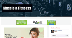 Desktop Screenshot of muscleandfitnesss.com