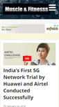 Mobile Screenshot of muscleandfitnesss.com